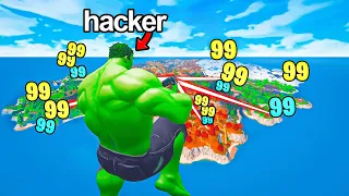 1 Hacker VS 99 Joueurs sur Fortnite !