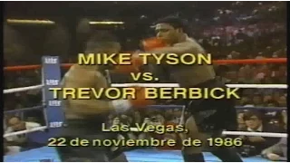 Trevor Berbick vs Mike Tyson (en español)