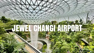 [4K] Jewel Changi Airport Walking Tour | Singapore