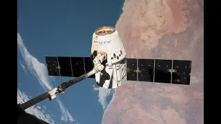 SpaceX CRS-15 Dragon Arrival and Capture