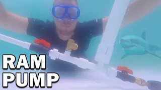 Underwater Ram Pump Pressure