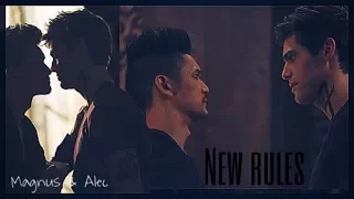 [Malec] New rules [Magnus vs Alec]