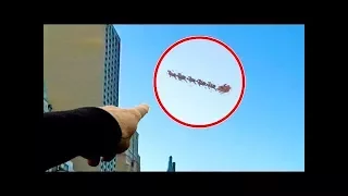 ♦️ Top-5 ♦️ Santa Claus Spotted In Real Life ♦️ Caught On Camera ♦️ Real PROOF He Exists!!!