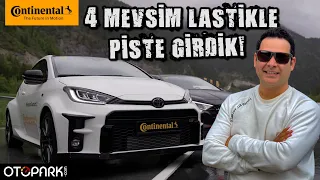 4 Mevsim Lastik'le PİST | Continental All Season Contact 2 | Otopark.com