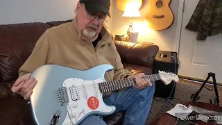 HSS Squier Affinity unboxing and playthrough
