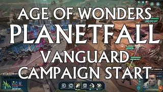 Age of Wonders PLANETFALL Vanguard Campaign Start