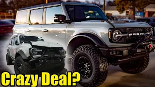 Rebuilding a Wrecked 2021 First Edition Ford Bronco in Under 10 Minutes (Sasquatch)