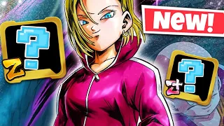 THE BEST “OPTIMAL” EQUIPMENTS FOR DBS ANDROID 18! (DB Legends)