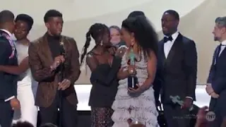 Black Panther Cast at the SAG Awards, Chadwick Boseman Speech
