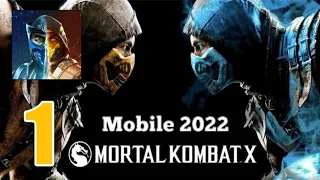 Mortal Kombat Mobile gameplay walkthrough 2022 (Part1) Android/iOS