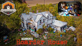 Abandoned Hoarder House With Everything Left Behind. (Floor to ceiling!) Explore #62