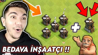 BEDAVA İNŞAATÇI ALDIM !! - Clash Of Clans