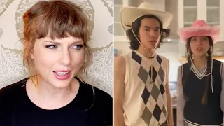 Taylor Swift REACTS To Olivia & Conan Singing You Belong With Me