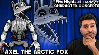 What Needs To Be In FNAF | Axel The Artic Fox | Five Nights At Freddy's | Character Concepts