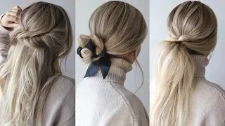 EASY HAIRSTYLES PERFECT FOR FALL, AUTUMN