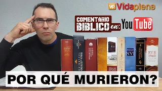 ANANÍAS Y SAFIRA | Conoce todos los COMENTARIOS de Biblias de estudio que explican POR QUÉ MURIERON