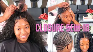 How To: GLUELESS HD Closure Sew-In // Very Detailed // Jasmine K. & The Pretty Lounge