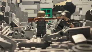 Lego battle of Caen stop motion animation