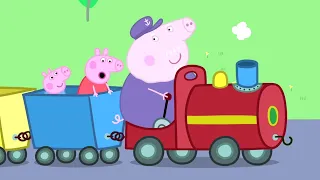 EL TREN DEL ABUELO PIG AL RESCATE | Peppa Pig en Español | Pepa la cerdita