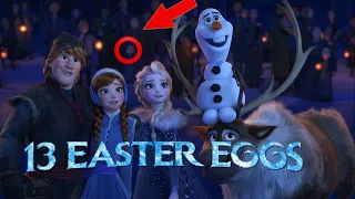 13 Easter Eggs In FROZEN 2 You Missed!