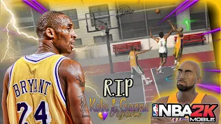 “CRAZY” KOBE BRYANT BUILD IN CREWS NBA 2K MOBILE