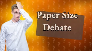 Is standard paper A4 or letter?