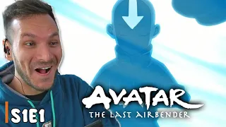 Avatar the Last Airbender 1x1 Reaction | First Time Watching! | The Boy in the Iceberg