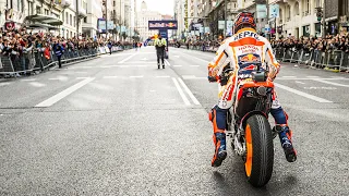 Marc Marquez Takes Over the Streets of Madrid 🇪🇸🏍️