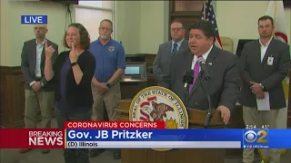 Gov. JB Pritzker Announces 128 New COVID-19 Cases In Illinois