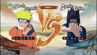 Naruto Shippuden Ninja Storm 4 : Kid Naruto vs Kid Sasuke (CPU vs CPU)