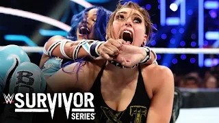 Rhea Ripley and Sasha Banks clash in Triple Threat war: Survivor Series 2019 (WWE Network Exclusive)