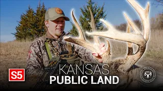 PUBLIC LAND KANSAS! 10 YARD SHOT! | The Rise Hunt | Segment Five