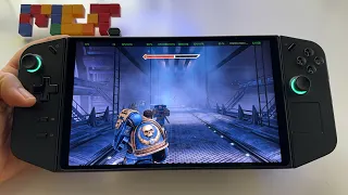 Space Marine  | Lenovo Legion GO handheld gameplay | 1200p max high graphics