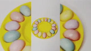 DIY Dollar tree Easter Egg Tray 💛