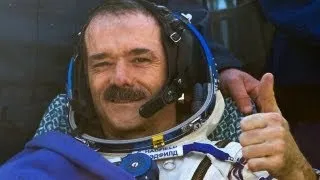 ISS commander Chris Hadfield returns to Earth