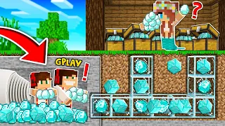 GPLAY PODBIERA DIAMENTY BOGATEJ LUMI - TROLL W MINECRAFT?!