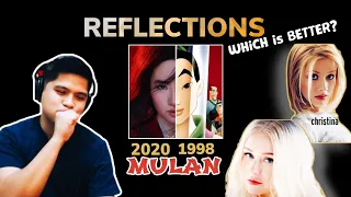 REFLECTIONS Original and 2020 version MULAN OST by Christina Aguilera REACTION : COMPARISON