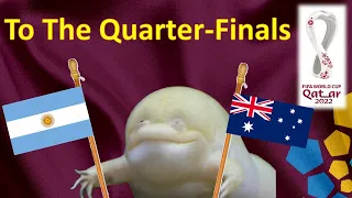 World Cup 2022 Predictions ⚽ Argentina  vs Australia 🐸 The Guessing Frog - Round of 16