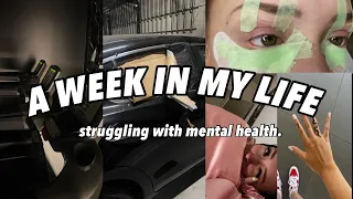 a week in my life | getting robbed, eyelash extensions, nail appointment, etc.