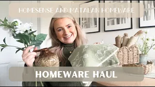 HOMEWARE HAUL | Homesense & Matalan haul,  what’s in store and with some spring home decor finds