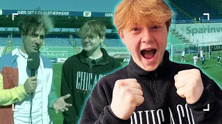 Vild fodboldfinale: Mikkel spiller kamp på live-TV