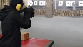 CZ Skorpion Evo 3 shooting