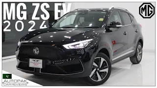 MG ZS EV Long Range 2024. Electrified C-SUV. Detailed Review with Price at Sehgal Motorsports