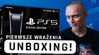 Pierwsze wrażenia z PS5! Unboxing + Uruchomienie + Astro's Playroom