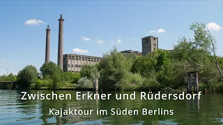 Zwischen Erkner und Rüdersdorf. Kajaktour mit dem Faltboot Pouch Reisezweier RZ 96 im Süden Berlins.