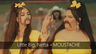 Little Big, Netta - MOUSTACHE - 8D Audio