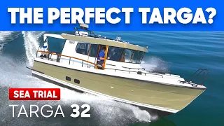 Is the Targa 32 the best Targa EVER? Full Sea Trial, Walk Around & Review