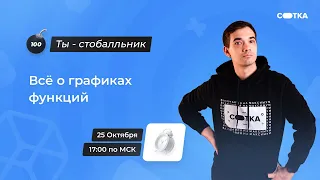 Всё о графиках функций | ЕГЭ МАТЕМАТИКА ПРОФИЛЬ 2021 | Онлайн-школа СОТКА