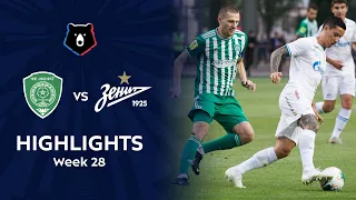 Highlights Akhmat vs Zenit (1-1) | RPL 2019/20