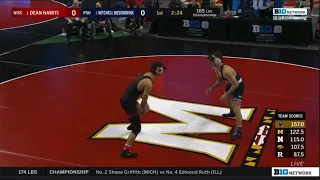 Mitchell Mesenbrink(PSU) vs Dean Hamiti(WIS) 3/10/24 (Jeff Byers Radio Call)